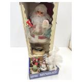 Animated Santa Clause & Christmas Decor