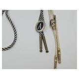 2 Vintage Bolo Ties; Indian, A