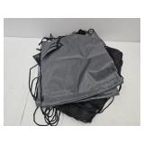 Lot Of Drawstring Bags 13x15" H