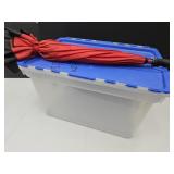 Umbrella & Scissor Lid Tote