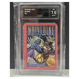 Graded Wolverine Card