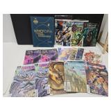 Comic Books & Hard Back Dr Who Book
