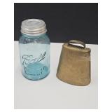 Cowbell & No.1 Ball Jar