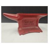 Cast Iron USA Columbua  8 LB Anvil  9" L