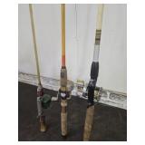 Fishing Poles, Shakesphere Wondereel, Johnson +