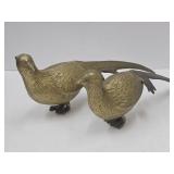 Set of  MCM Solid Brass 14"  Long Pheasants
