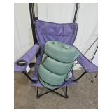 Folding Travel Chair & Sleeping Bag
