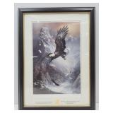 Save The Eagle Ted Baglock Signed Print, Franlin M