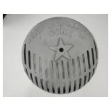 VTG Cast Iron Star Sprinkler Alarm Bell Cover 16"