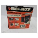 New? Black & Decker Simple Start Battery Booster
