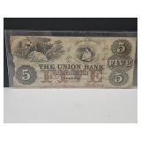 $5 Union Bank of Georgia 1934