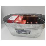 23.5 Galvaized Tub, Coke Bottles #3 Yahtzee, UNO+