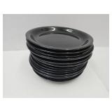 10.5" W Black Plates 13 Count