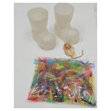 Ceramic Christmas Tree Lights, Santa W Boots
