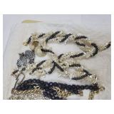 Costume Jewelry-Necklace, Bracelet Set,+