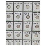20 Silver  Roosevelt Dime Coins See Dates