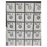 20 Silver  Roosevelt Dime Coins See Dates