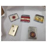 Lighter Collection-US Marine, Lucky Strike, Winst,