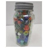 Ball Quart Jar w Marbles