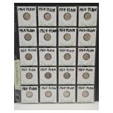 20 Silver  Roosevelt Dime Coins See Dates