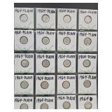 20 Silver  Roosevelt Dime Coins See Dates