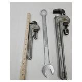 Aluminum Ridge Pipe Wrench Plumbing & Hand Tools