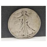 1934 D Silver Walking Liberty Half Dollar Coin