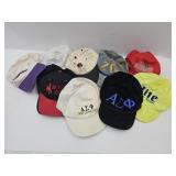 Lot of Ball Caps Indiana,  ZTA, Jackson Hole +