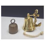 Brass Bell 3 1/2"W & Bell- No Dinger