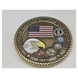 2012 Franklin College Salutes Veterans Medallion