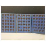Lincoln Head Cent Partial Book Collection