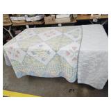 Quilted Bedspread 97x83"