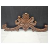 38" Wood Ornate Wall Decor