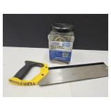 Miter Box Saw & Bungee Tenders