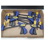 Lot Of Irwin Clamps See Size
