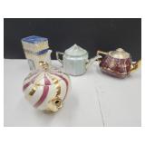 Teapot Lot-Germany, USA Hall,Bread Shop