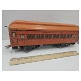 VTG Tin Toy American Flyer Train Car USA 13.5" L