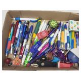 Lot of Ink Pens & Keychains