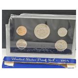1971 S US Proof Coin Set See Box Damage