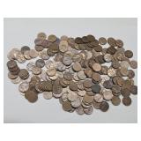 200 Wheat Penny Coins 40s & 50s