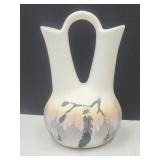 Vintage  Native American Wedding Vase 13" H