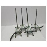 4 Lightning Rods See Size