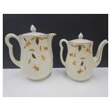 2 Jewel Tea Pitchers UP TO 8.5" HIGH