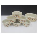 Jewel Tea Berry Bowl Dessert Dish Set Up to 8"w
