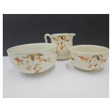2 Jewel Tea Nesting Bowls Up to 7.5 & Pitcher