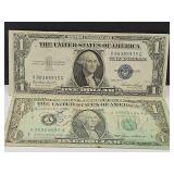 1935 E $1 Silver Certificate plus 1985