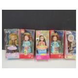 Lot 5 Kelly & Kelly Club 6" Dolls