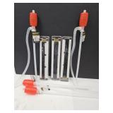 New Siphon Pumps & 3 Pks Of 10 Pc Hack Saw Blades