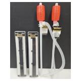 New Siphon Pumps & 2 Pks Of 10 Pc Hack Saw Blades
