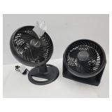 2 Honeywell Desk Top Fans